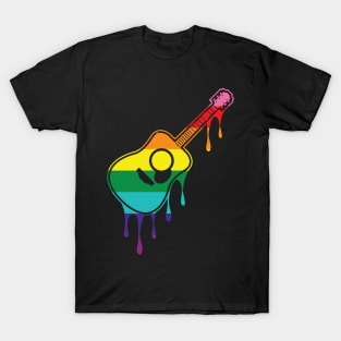 PRIDE guitar T-Shirt